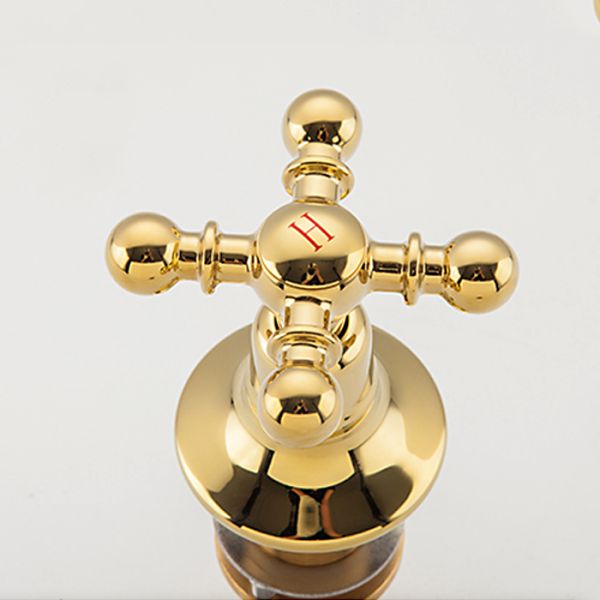 Смеситель на борт ванны Gappo G1189-6 золото