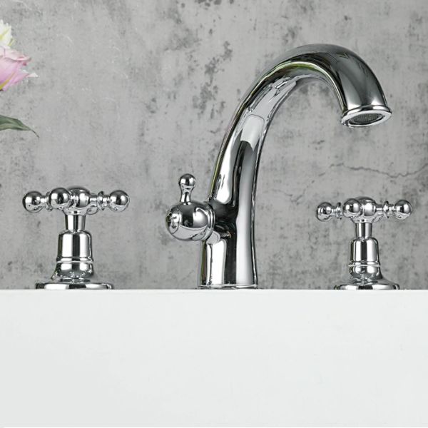 Смеситель на борт ванны Gappo G1189 хром