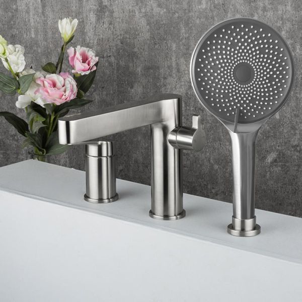 Смеситель на борт ванны Gappo G1199-30 сатин