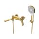 Смеситель для ванны Gappo G3210-3 золотой сатин