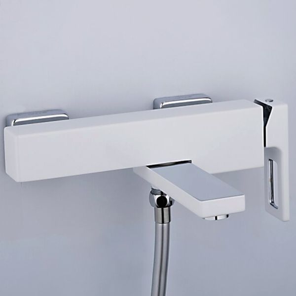 Смеситель для ванны Gappo G3217-8 белый/хром