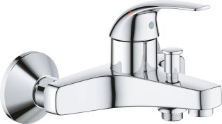Смеситель для ванны GROHE BauCurve, настенный монтаж (23599000) Смеситель для ванны GROHE BauCurve, настенный монтаж (23599000)