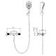 Смеситель для ванны и душа Kohr Thermostatic Sun 1WN180303DB-0000A с термостатом чёрный