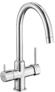 Смеситель для кухни E.C.A. Dual flow 102118137EX хром Смеситель для кухни E.C.A. Dual flow 102118137EX хром
