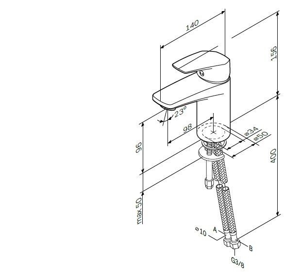 Смеситель Am.Pm Gem F9093000 для раковины Смеситель Am.Pm Gem F9093000 для раковины
