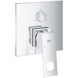 Смеситель однорычажный с переключателем на 3 положения, GROHE Eurocube, хром, (24094000)