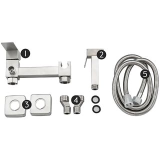 Гигиенический душ Frap F7504-5 Сатин