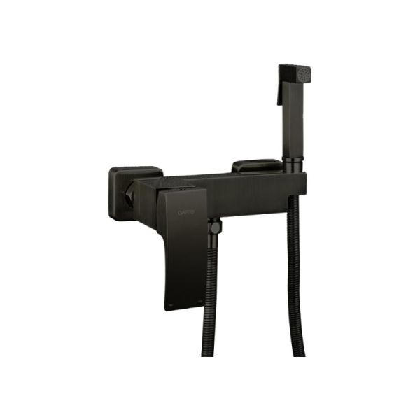 Гигиенический душ со смесителем Gappo G2007-6 чёрный