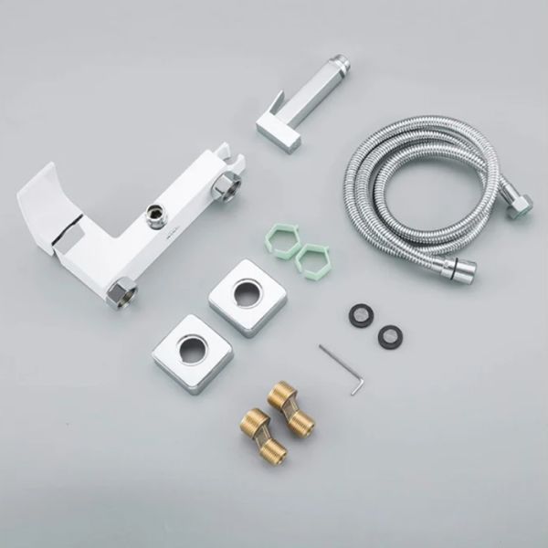 Гигиенический душ со смесителем Gappo G2007-8 хром