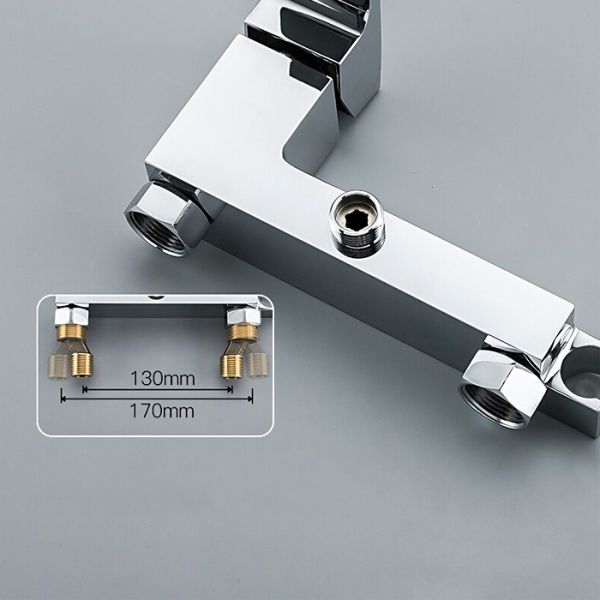 Гигиенический душ со смесителем Gappo G2007 хром