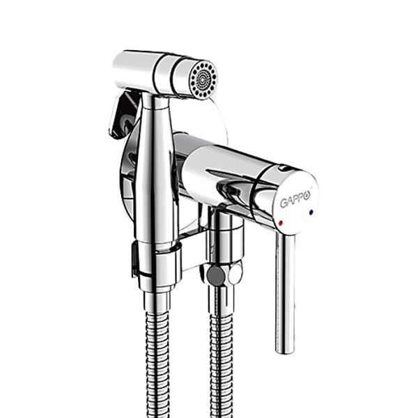 Гигиенический душ со смесителем Gappo G7206 хром