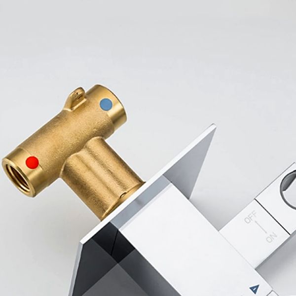 Гигиенический душ со смесителем Gappo G7207-40 с термостатом хром