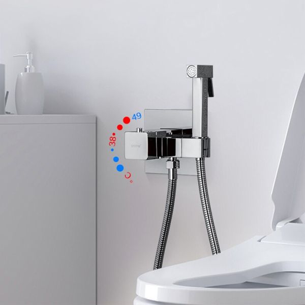 Гигиенический душ со смесителем Gappo G7207-40 с термостатом хром