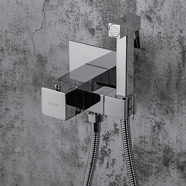 Гигиенический душ со смесителем Gappo G7207-40 с термостатом хром