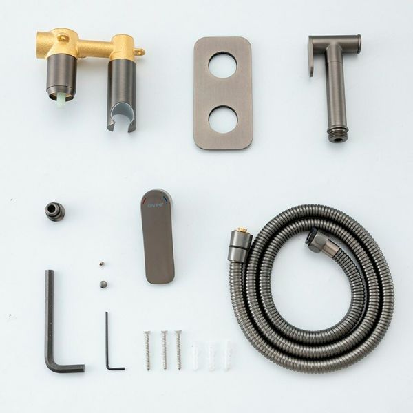 Гигиенический душ Gappo G7248-92 оружейная сталь