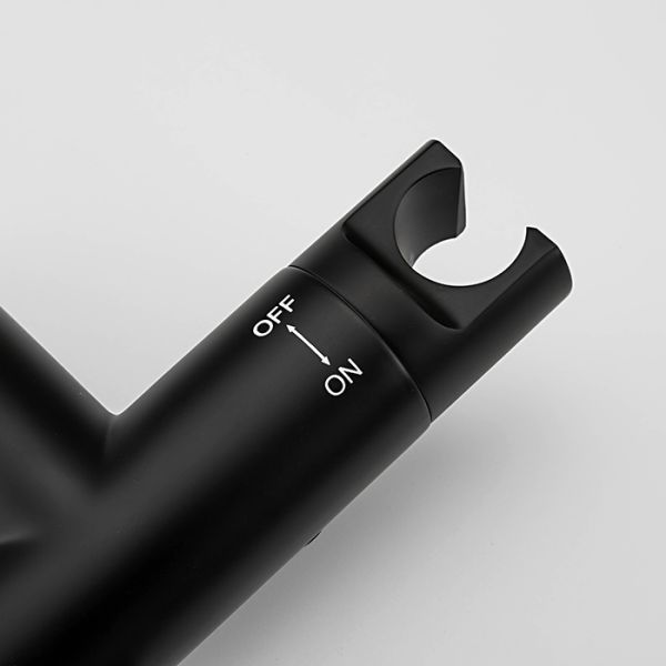 Гигиенический душ со смесителем Gappo G7290-6 с термостатом чёрный