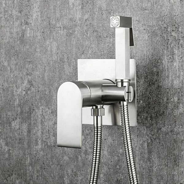 Гигиенический душ со смесителем Gappo G7299-20 сатин