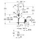 Cмеситель для раковины GROHE BauCurve 23095000 хром