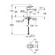 Смеситель для раковины GROHE BauLoop New 23917001 хром