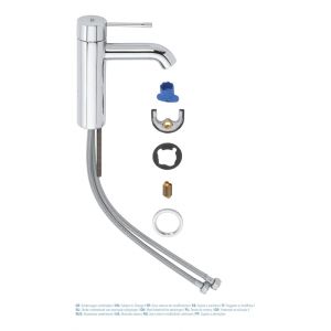 Смеситель для раковины GROHE Essence New 23590001 хром