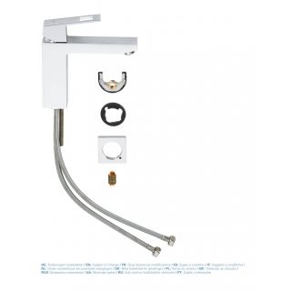 Смеситель для раковины GROHE Eurocube 23446000 хром Смеситель для раковины GROHE Eurocube 23446000 хром