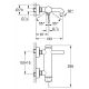 Смеситель для ванны Grohe Essence New 33624001 хром