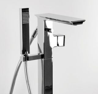 Смеситель Bravat Phillis F656101C-B3-ENG для ванны напольный с душем Смеситель Bravat Phillis F656101C-B3-ENG для ванны напольный с душем