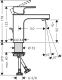 Смеситель Hansgrohe Vernis Shape 71561000 для раковины Смеситель Hansgrohe Vernis Shape 71561000 для раковины