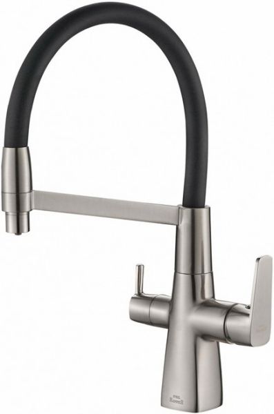 Смеситель для кухни ZORG Steel Hammer SH 818-6 SATIN
