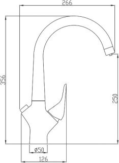 Смеситель для кухни ZORG Steel Hammer SH 815 CR Смеситель для кухни ZORG Steel Hammer SH 815 CR