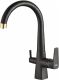 Смеситель для кухни ZORG Steel Hammer SH 819 BLACK BR Смеситель для кухни ZORG Steel Hammer SH 819 BLACK BR