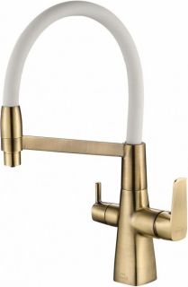 Смеситель для кухни ZORG Steel Hammer SH 818-8 BRONZE Смеситель для кухни ZORG Steel Hammer SH 818-8 BRONZE