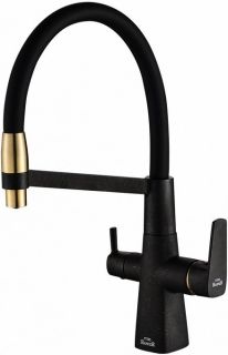 Смеситель для кухни ZORG Steel Hammer SH 818-6 BLACK BR Смеситель для кухни ZORG Steel Hammer SH 818-6 BLACK BR