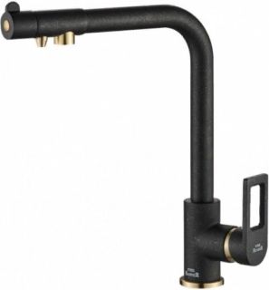 Смеситель для кухни ZORG Steel Hammer SH 572 BLACK BR Смеситель для кухни ZORG Steel Hammer SH 572 BLACK BR