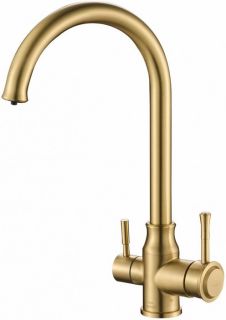 Смеситель для кухни ZORG Steel Hammer SH 763 BRONZE Смеситель для кухни ZORG Steel Hammer SH 763 BRONZE