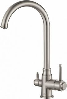 Смеситель для кухни ZORG Steel Hammer SH 763 SATIN Смеситель для кухни ZORG Steel Hammer SH 763 SATIN