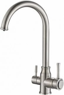 Смеситель для кухни ZORG Steel Hammer SH 763 INOX Смеситель для кухни ZORG Steel Hammer SH 763 INOX