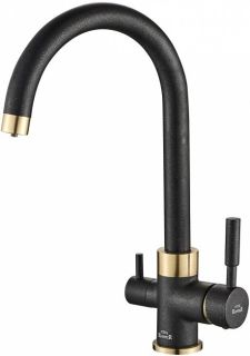 Смеситель для кухни ZORG Steel Hammer SH 713 BLACK BR Смеситель для кухни ZORG Steel Hammer SH 713 BLACK BR