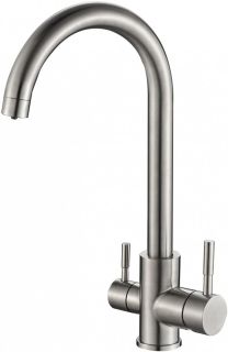 Смеситель для кухни ZORG Steel Hammer SH 713 INOX Смеситель для кухни ZORG Steel Hammer SH 713 INOX