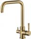 Смеситель для кухни ZORG Steel Hammer SH 715 BRONZE