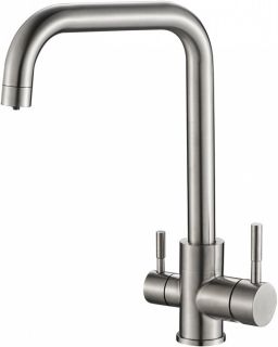 Смеситель для кухни ZORG Steel Hammer SH 715 INOX Смеситель для кухни ZORG Steel Hammer SH 715 INOX