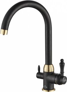 Смеситель для кухни ZORG Steel Hammer SH 723 BLACK BR Смеситель для кухни ZORG Steel Hammer SH 723 BLACK BR