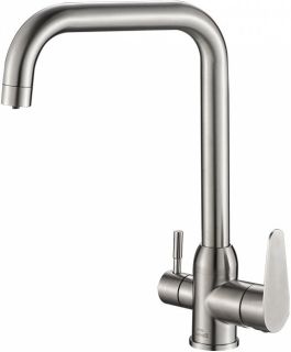Смеситель для кухни ZORG Steel Hammer SH 725 INOX Смеситель для кухни ZORG Steel Hammer SH 725 INOX