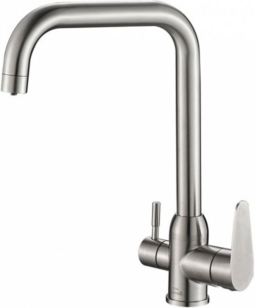 Смеситель для кухни ZORG Steel Hammer SH 725 INOX