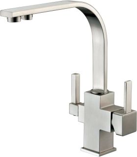 Смеситель для кухни ZORG Sanitary ZR 332 YF NICKEL Смеситель для кухни ZORG Sanitary ZR 332 YF NICKEL