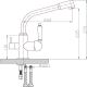 Смеситель для кухни ZORG Sanitary ZR 319 YF-33 BR