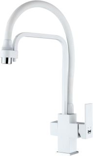 Смеситель для кухни ZORG Sanitary ZR 341-8 YF WHITE Смеситель для кухни ZORG Sanitary ZR 341-8 YF WHITE
