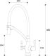 Смеситель для кухни ZORG Zorg Sanitary ZR 347-6 YF Смеситель для кухни ZORG Zorg Sanitary ZR 347-6 YF