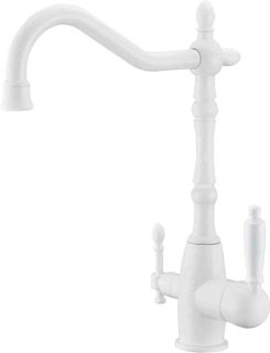 Смеситель для кухни ZORG Sanitary ZR 312 YF-33-WHITE Смеситель для кухни ZORG Sanitary ZR 312 YF-33-WHITE
