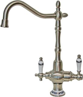 Смеситель для кухни ZORG Sanitary  ZR 336 YF-50 NICKEL Смеситель для кухни ZORG Sanitary  ZR 336 YF-50 NICKEL